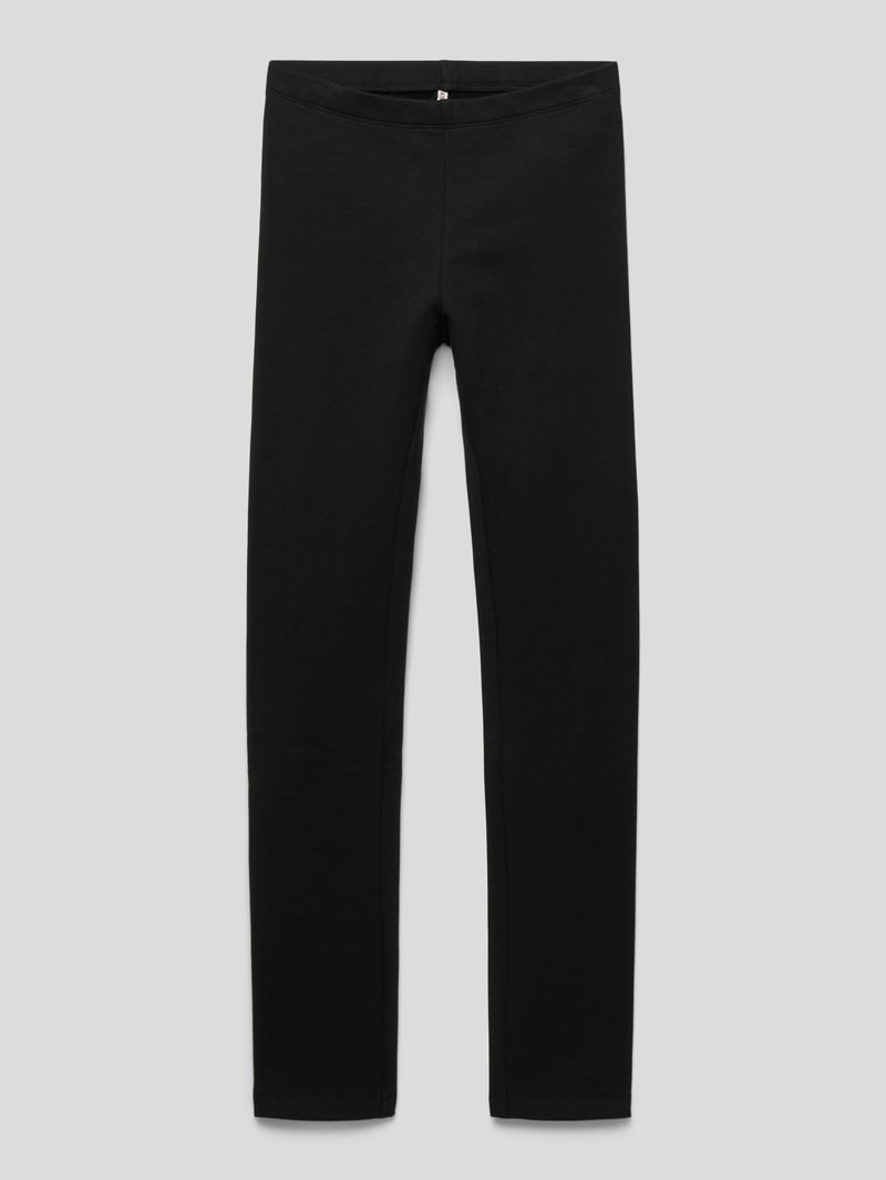 Leggings im unifarbenen Design Modell 'GEMILI' in schwarz