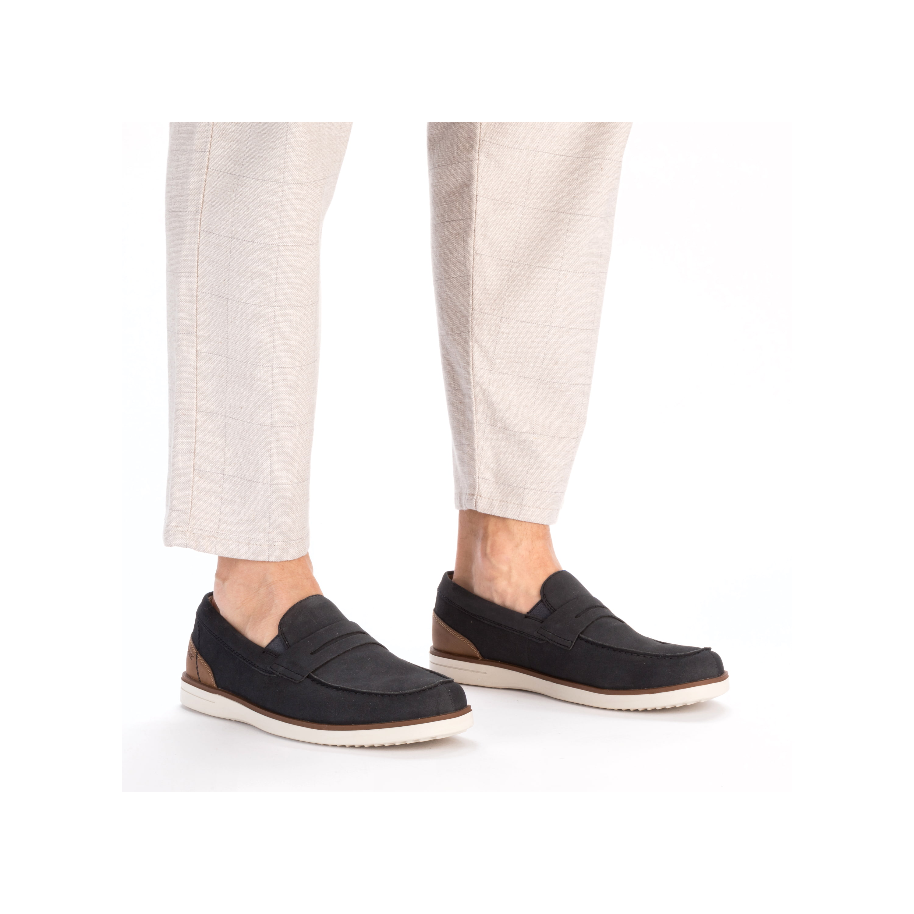 Rieker Herren Slipper marineblau