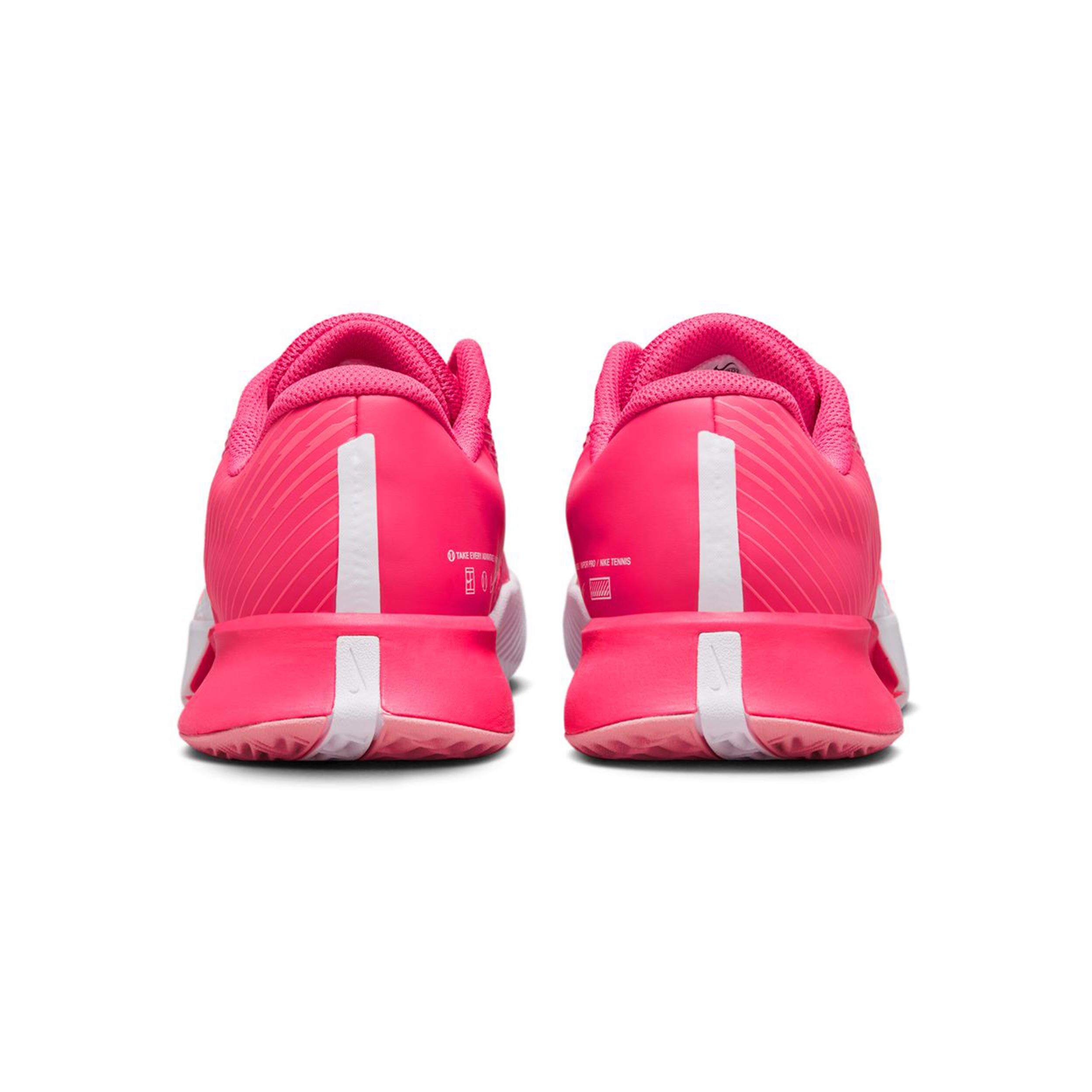 Court Air Zoom Vapor Pro 2 Sandplatzschuh Damen - Pink, Weiß