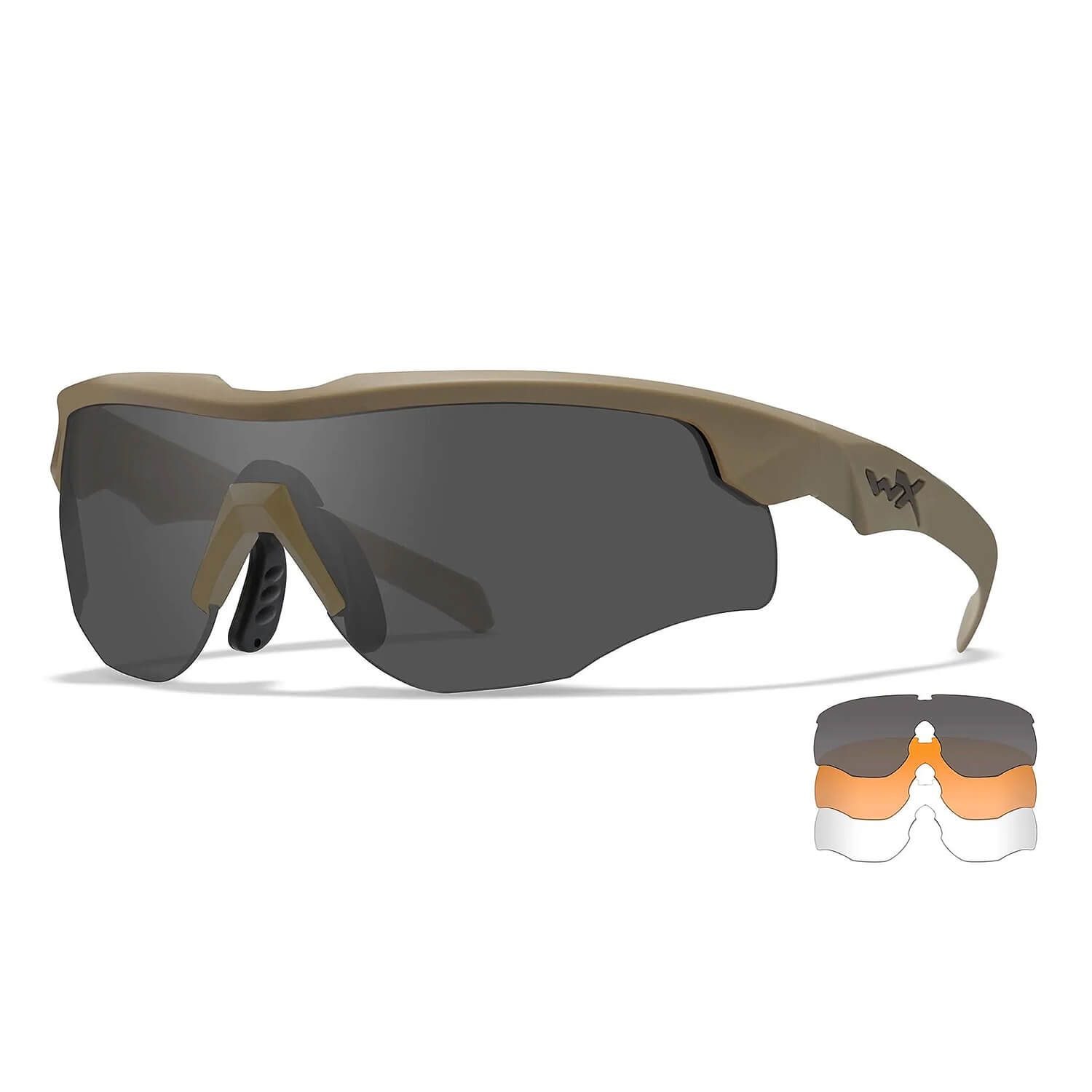 Rogue Comm Taktische Brille mit 3 Gläsern