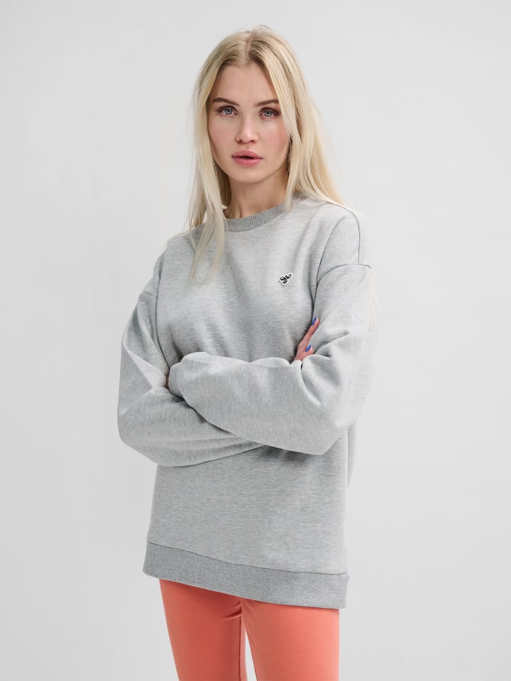 Hummel Hummel Sweatshirt Hmlloose Erwachsene in GREY MELANGE günstig kaufen