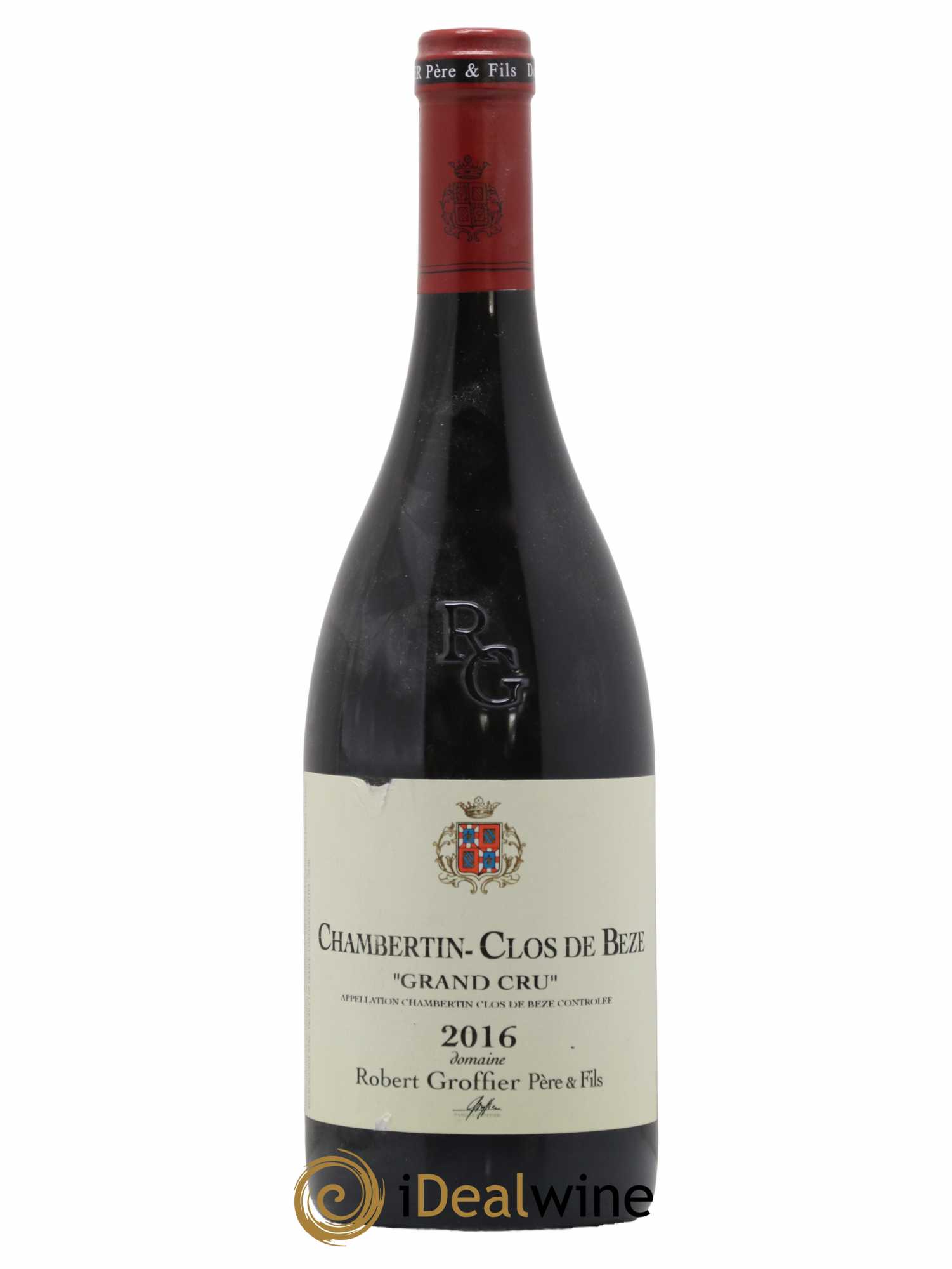 Chambertin Clos de Bèze Grand Cru Robert Groffier Père & Fils (Domaine)  2016 - Lot de 1 Bouteille
