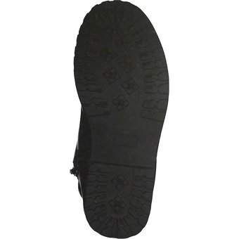 Barbarella Schnür Boots in schwarz