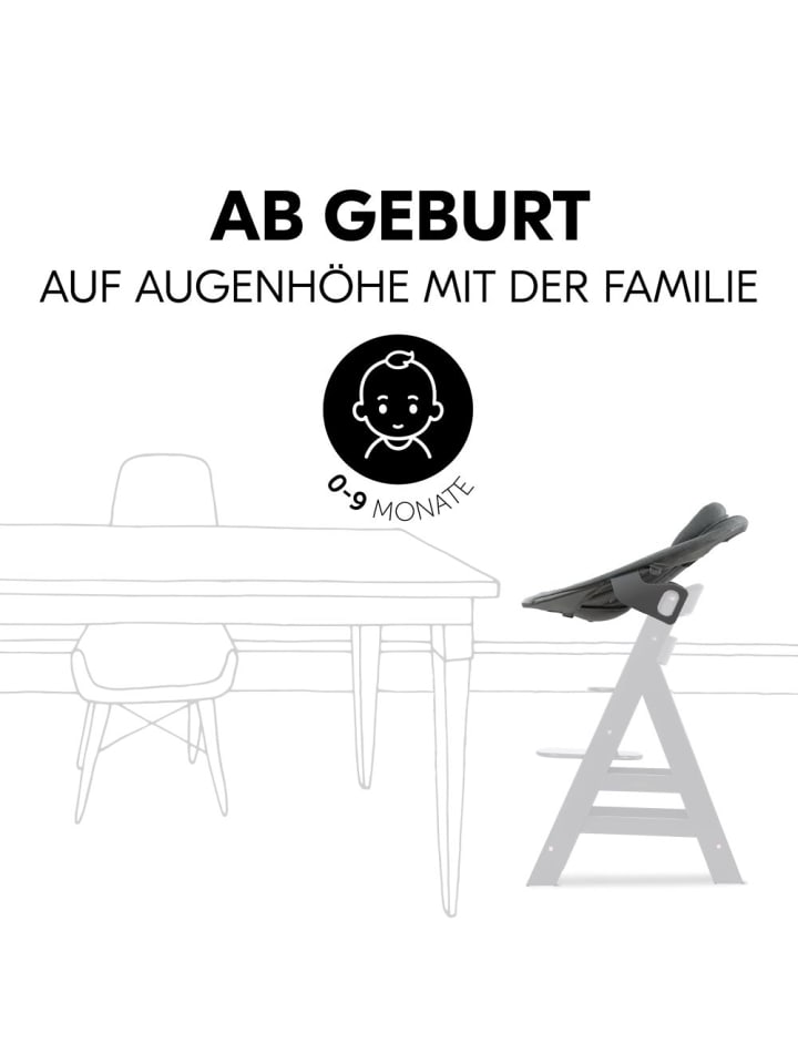 Hauck Alpha Plus Walnut 4-tlg. Newborn Set Dark in braun günstig kaufen onesize