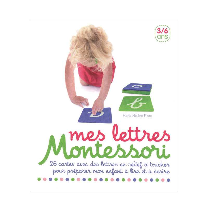 Coffret Mes lettres Montessori - Nathan Jeunesse