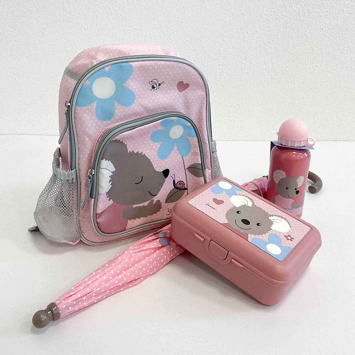 Maus Mabel Kinder Rucksackset 4tlg Kindergartenrucksäcke