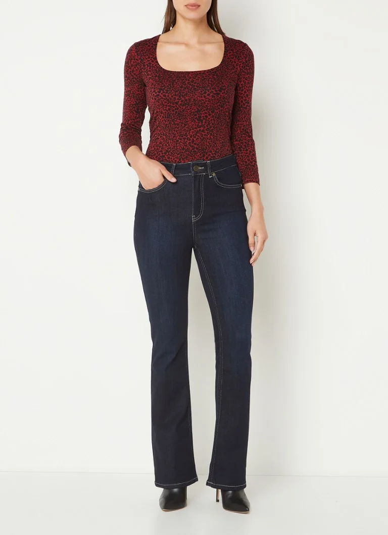 Top Hobbs Debbie con stampa animalier