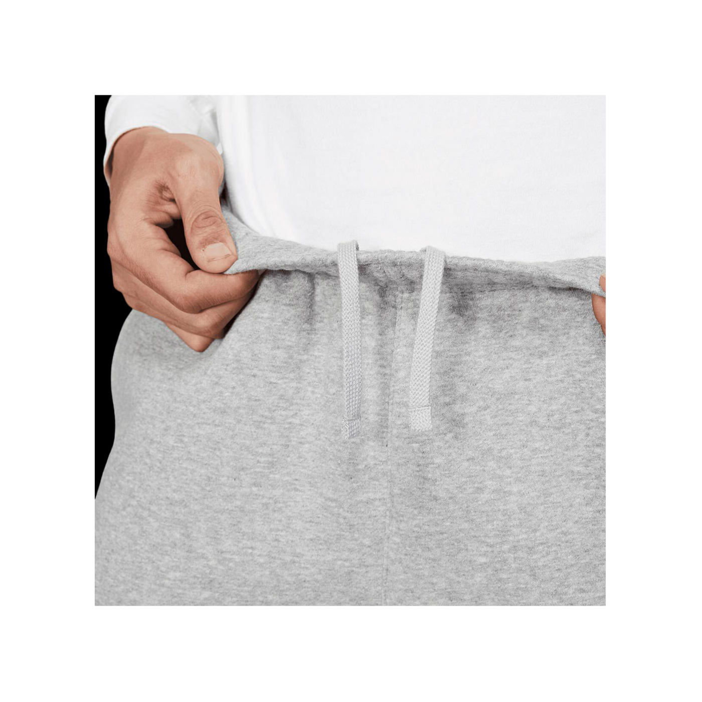 Nike Club Jogginghose Tall Grau Silber Weiss F063