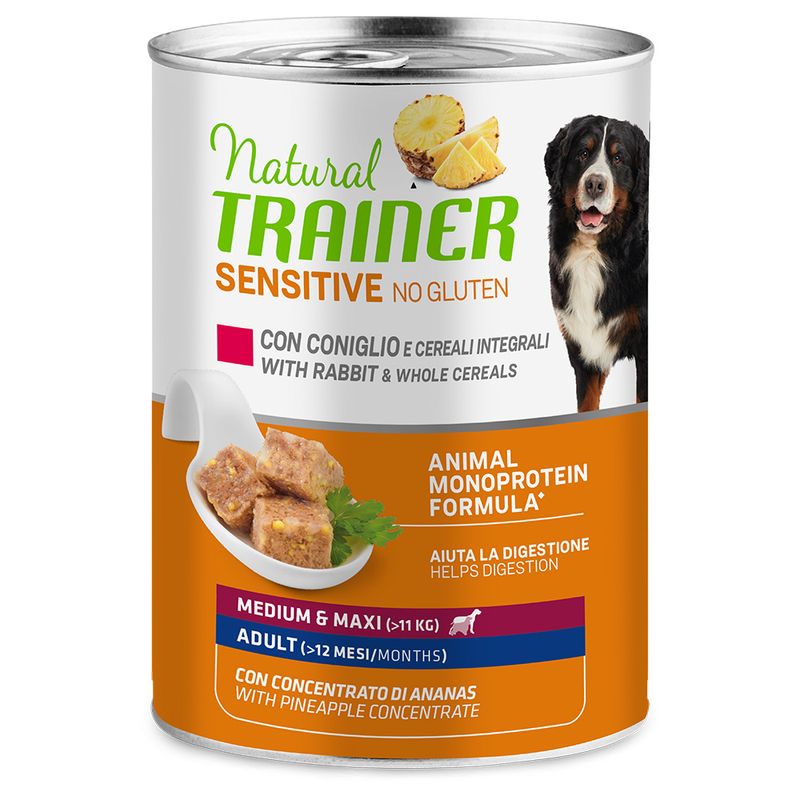 Natural Trainer Sensitive No Gluten Medium & Maxi Adult