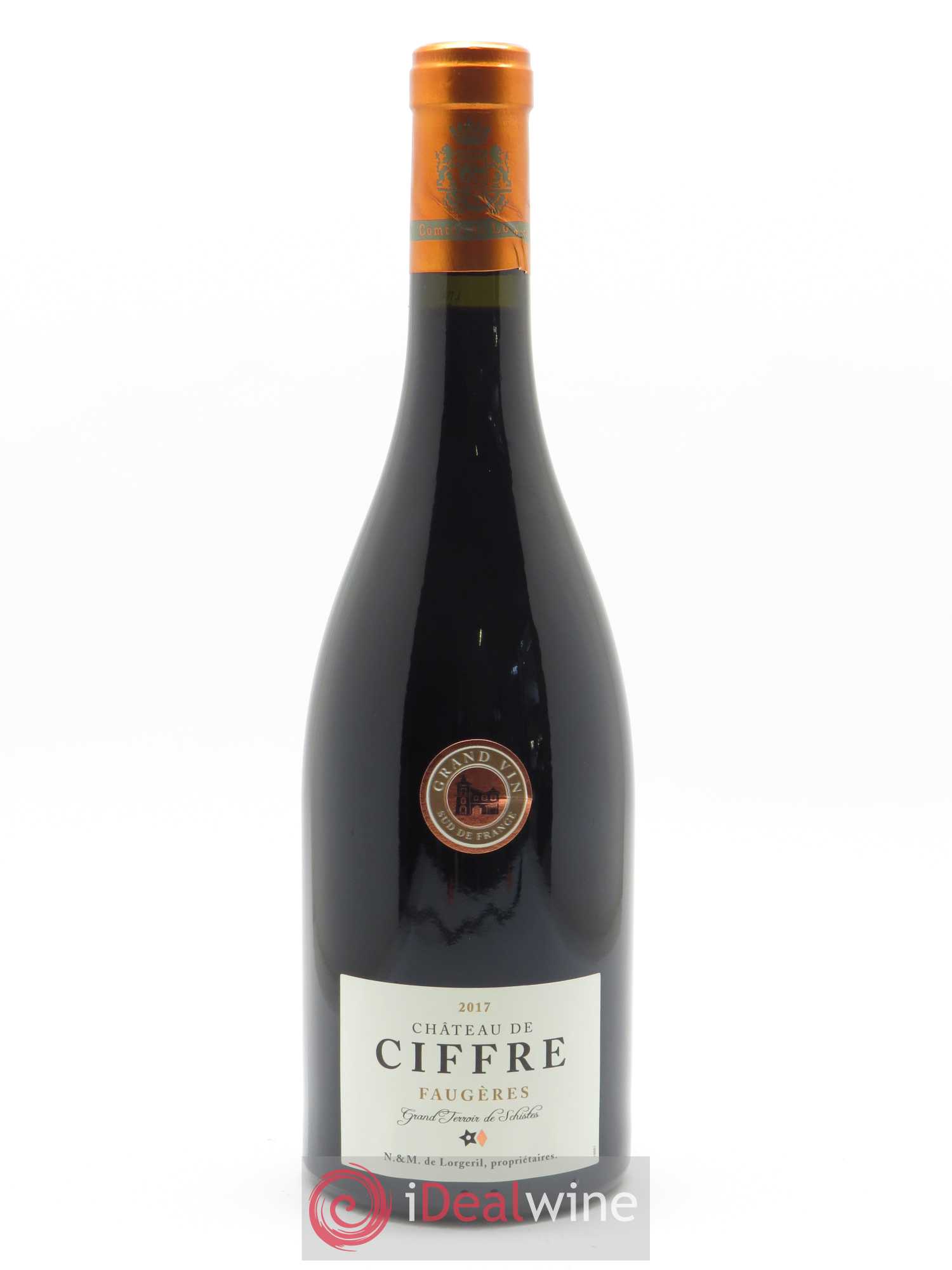 Faugères Château de Ciffre Maison Lorgeril  2017 - Lot de 1 Bouteille