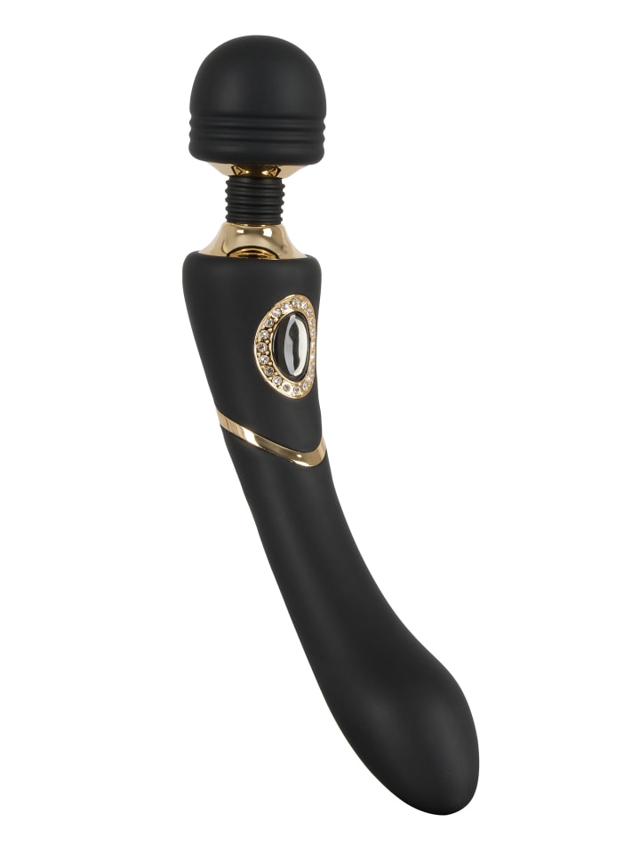 Cleopatra Massagestab Wand Massager in schwarz günstig kaufen 24 cm