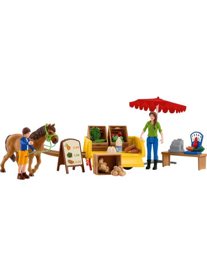 Schleich Farm World Mobiler Farm Stand in Mehrfarbig ab 3 Jahre günstig kaufen onesize