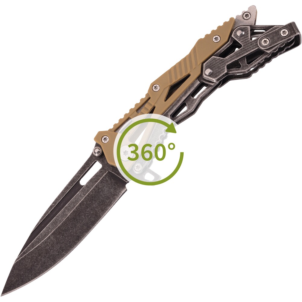 Herbertz Einhandmesser AISI420 Drop Point
