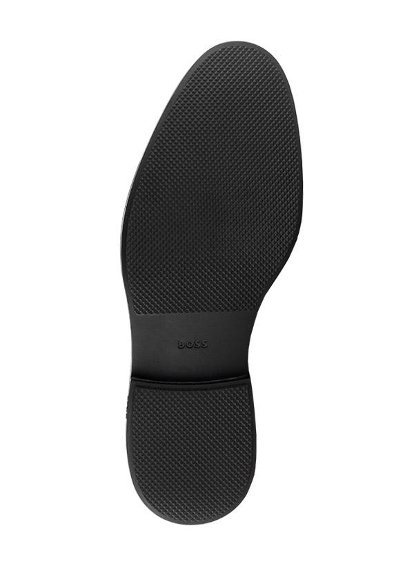 BOSS Black, Schnürboots Larry, Leder, schwarz