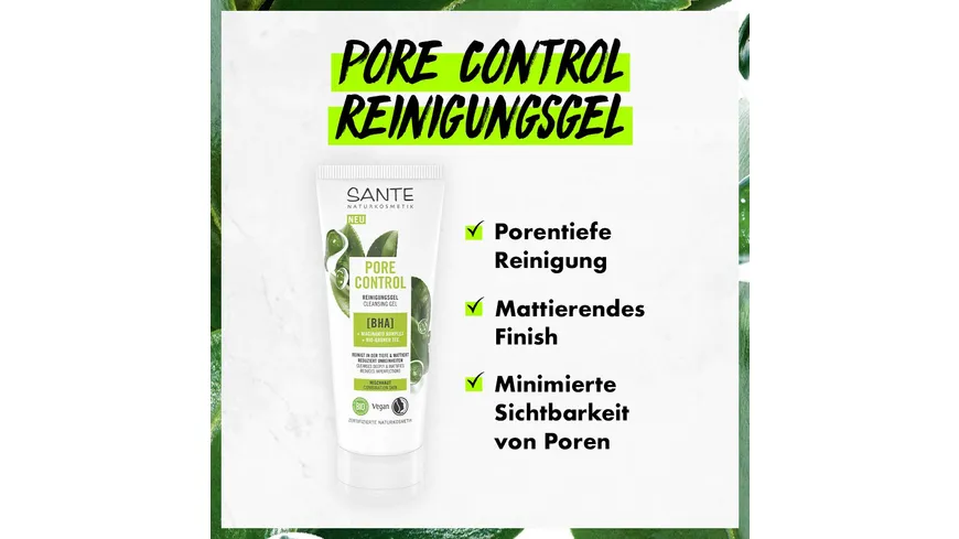SANTE Pore Control Reinigungsgel 100 ml