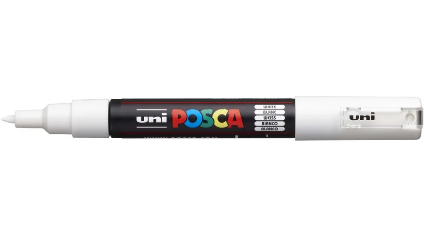 FABER-CASTELL  Marker UNI POSCA PC-1MC weiß weiß