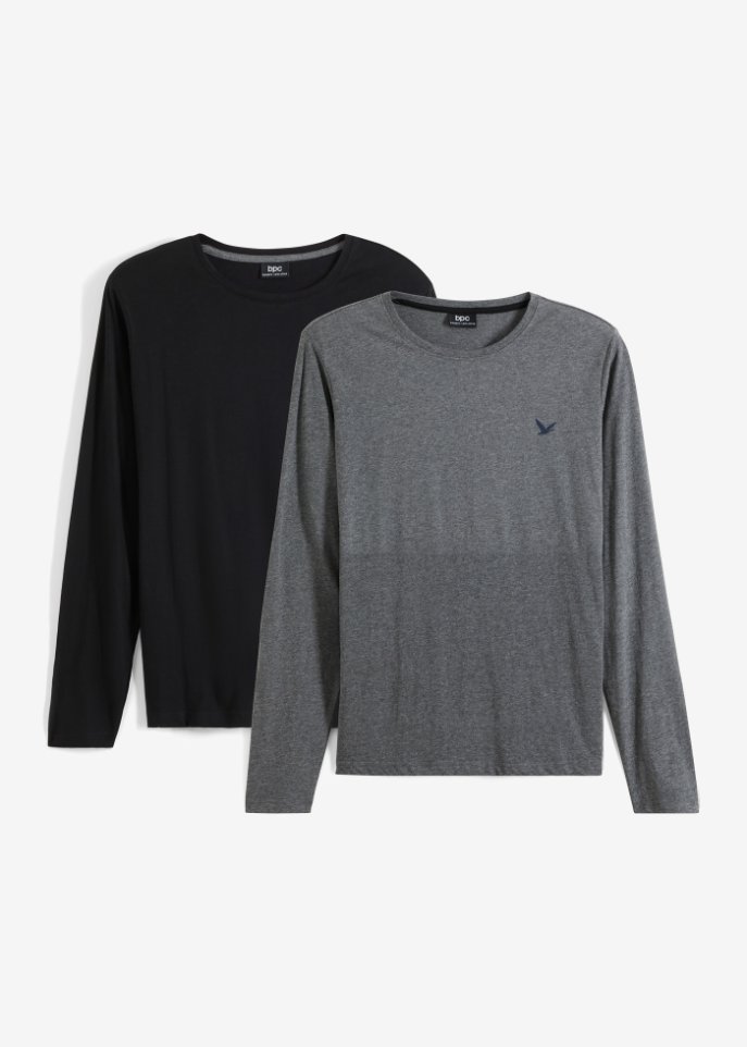 Langarmshirts (2er Pack)
