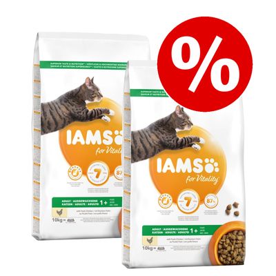 Sparpaket IAMS 2 x Großgebinde