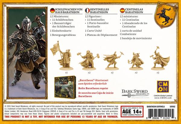 A Song of Ice & Fire - Baratheon Sentinels (Erw.)