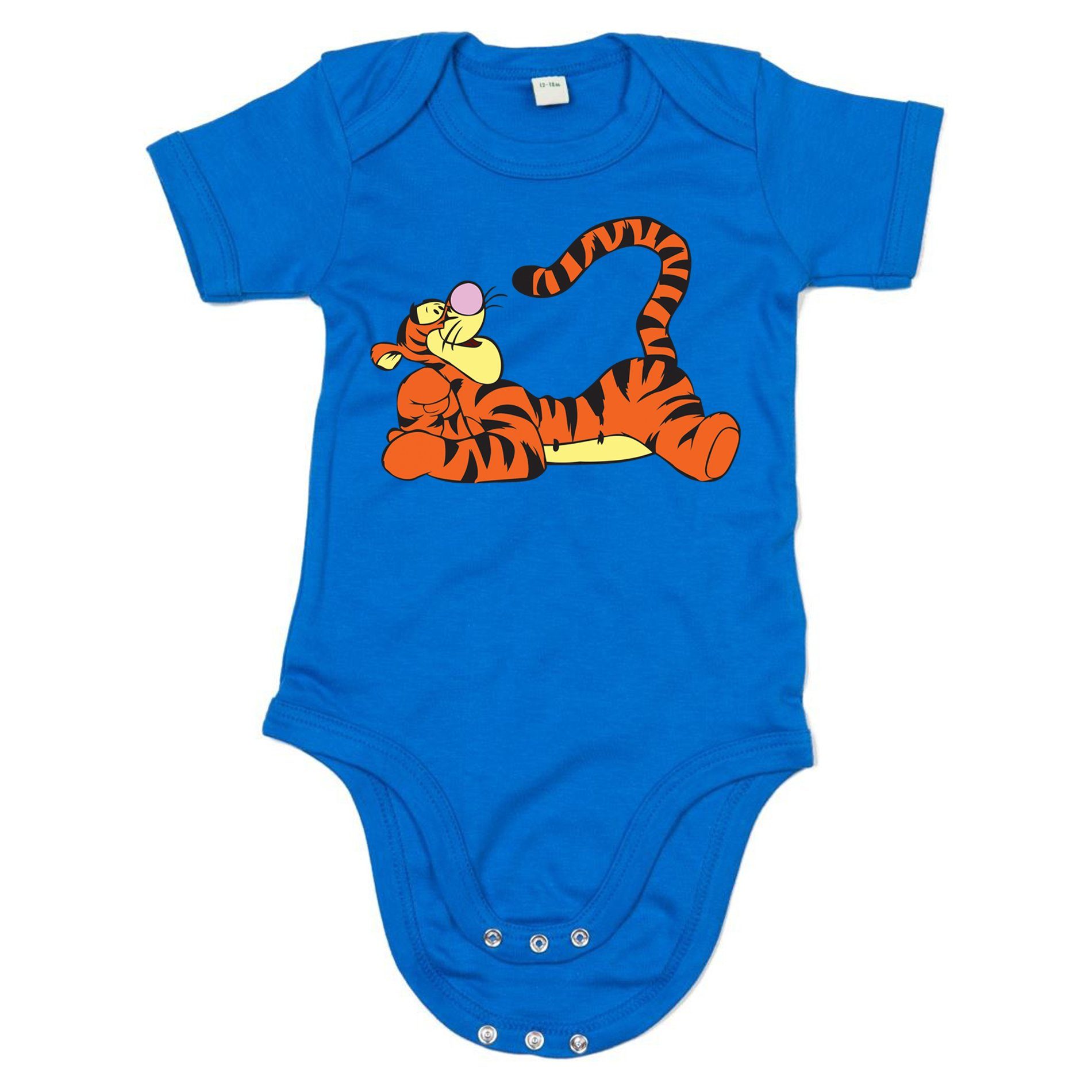 Blondie & Brownie Strampler Kinder Tiger Winnie Puuh mit Druckknopf
