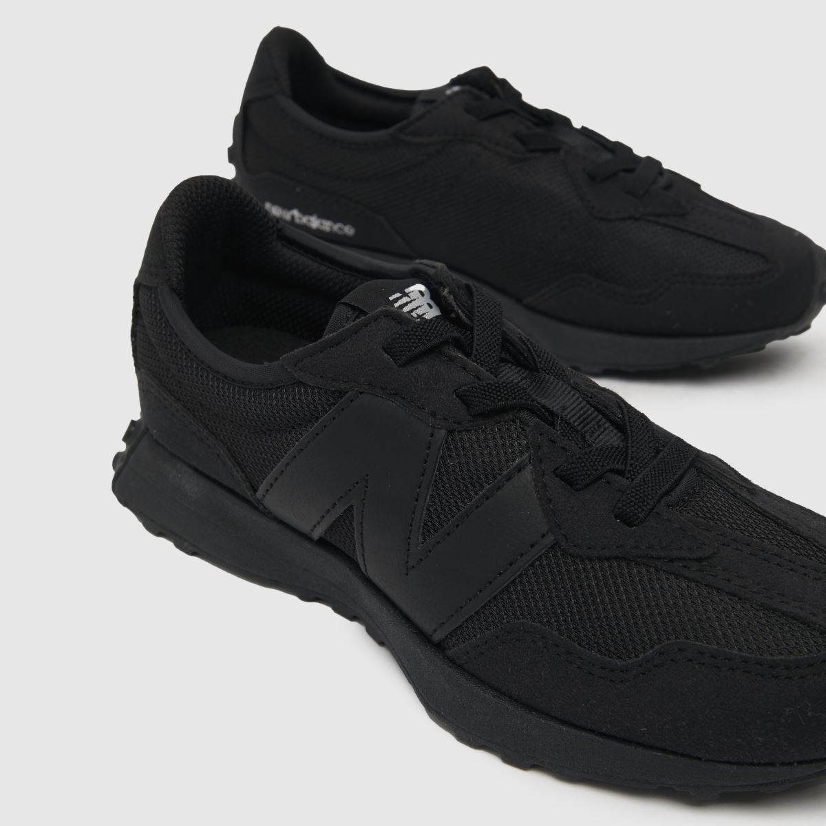 New Balance svarta 327 Junior-träningsskor