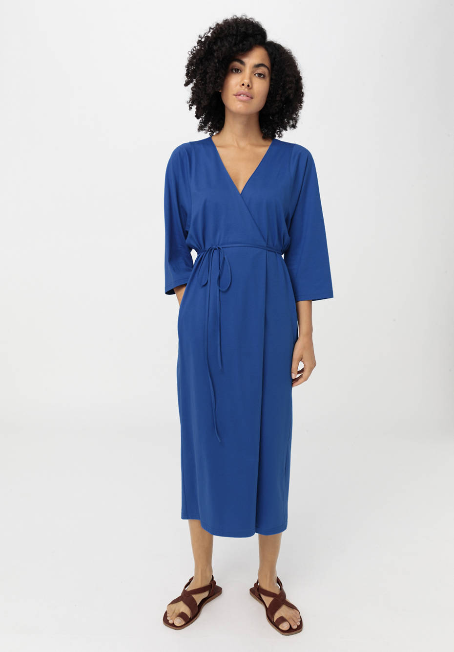 Jersey-Kleid aus reiner Bio-Baumwolle