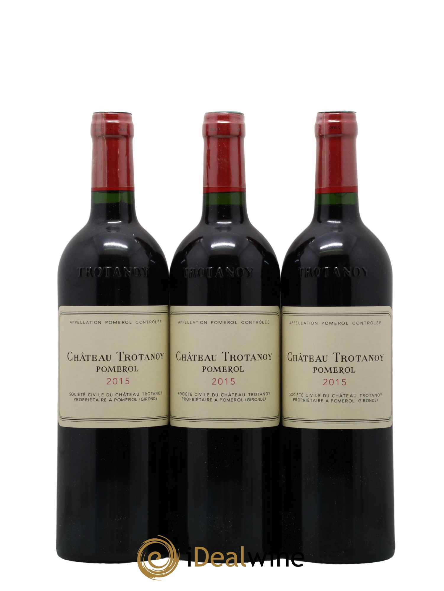 Château Trotanoy  2015 - Lot de 6 Bouteilles