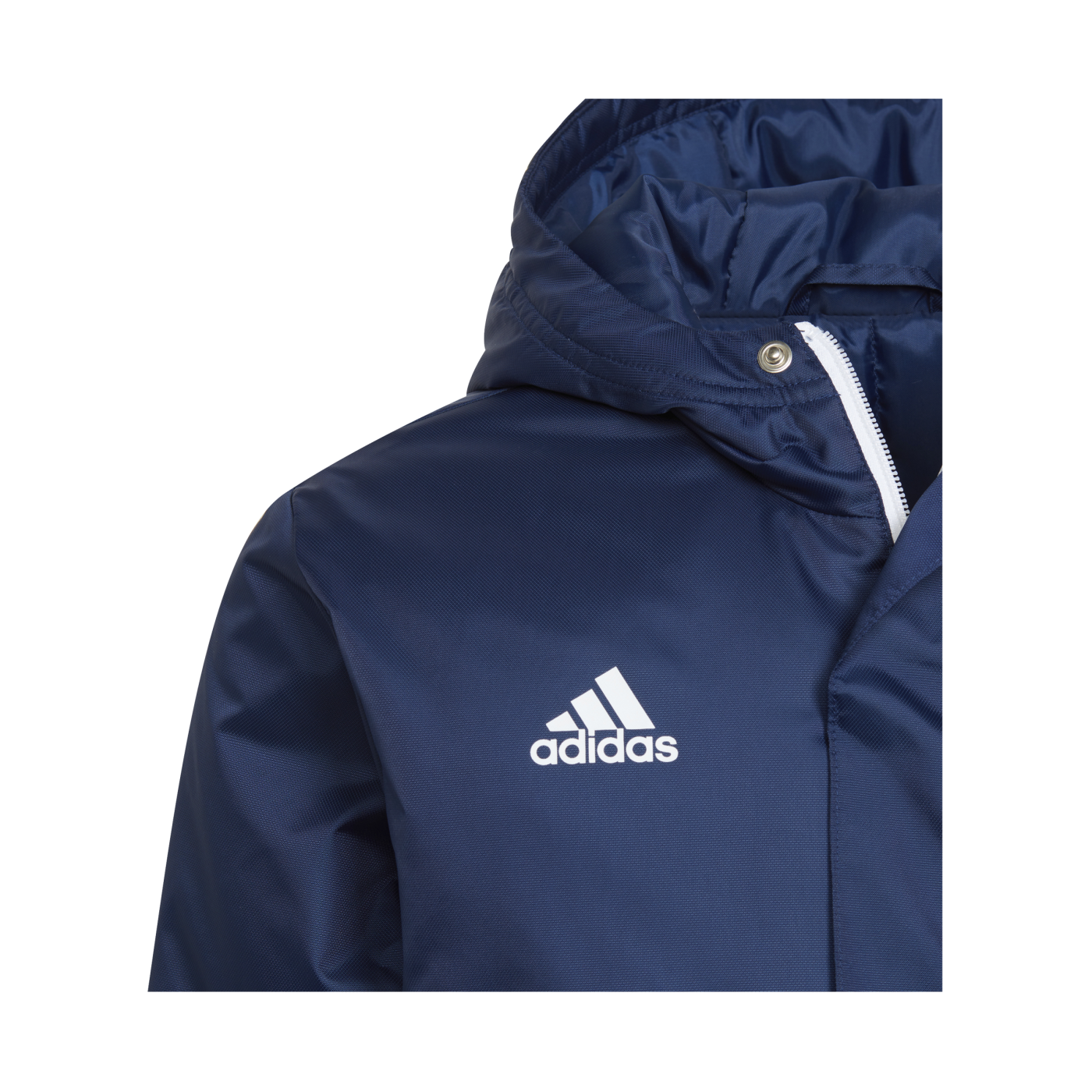 adidas Entrada 22 Stadium Winterjacke Kids Blau