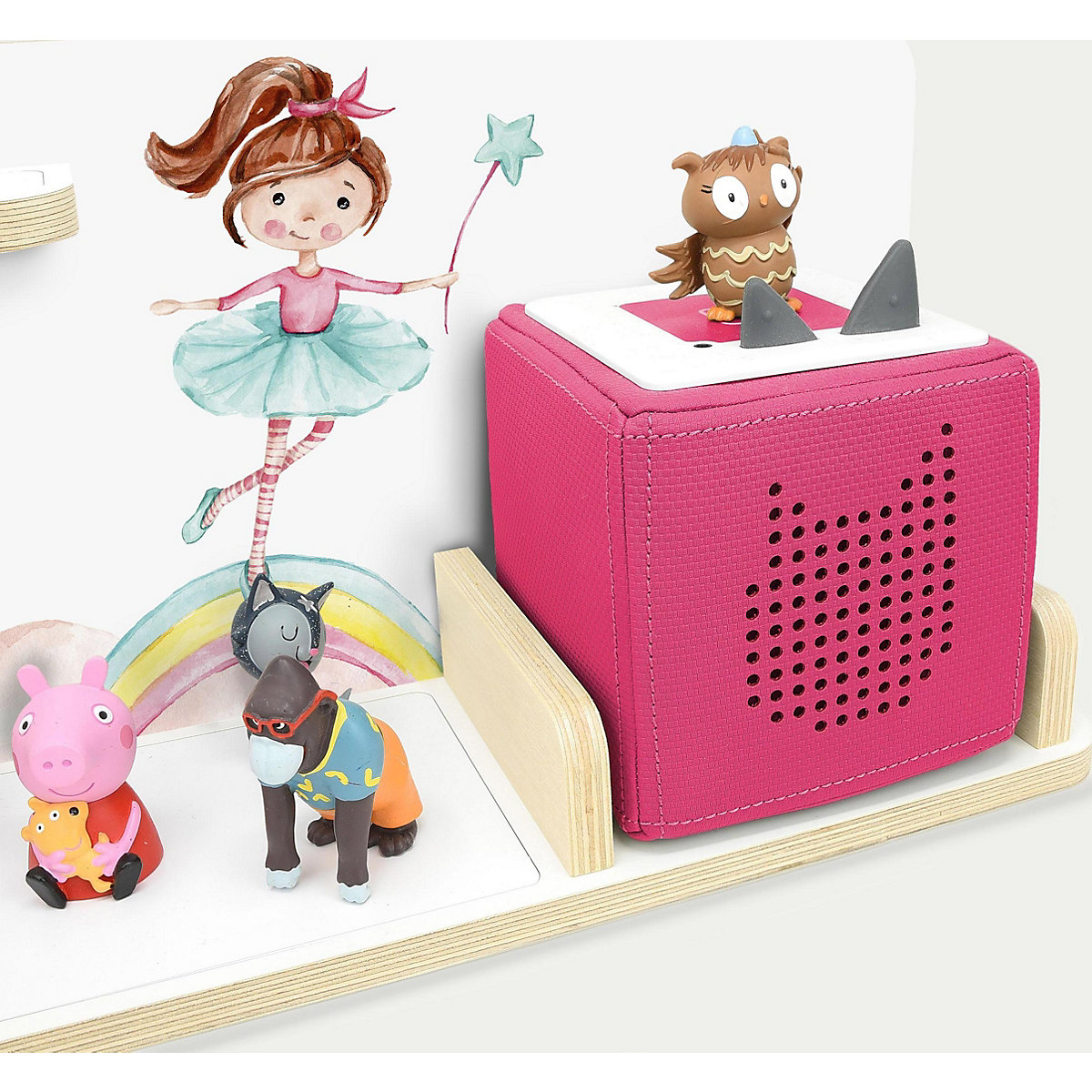 Regal für Musikbox Tänzerin, klein - geeignet für Toniebox