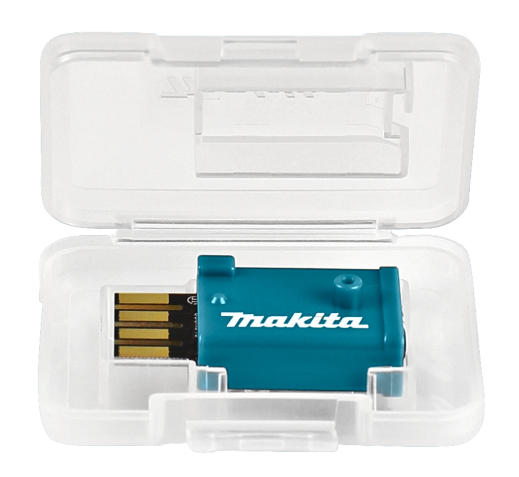 Sega a immersione a batteria Makita DSP601ZJU da 165 mm, 2 x 18 V, con trasmettitore AWS (senza batterie e caricabatterie).