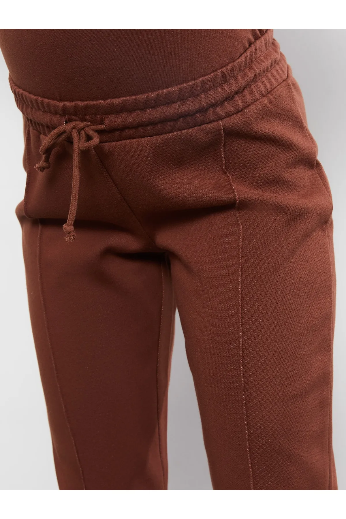 LC Waikiki  Umstands-Jogger-Jogginghose mit Baucheinsatz und flachem Taschendetail