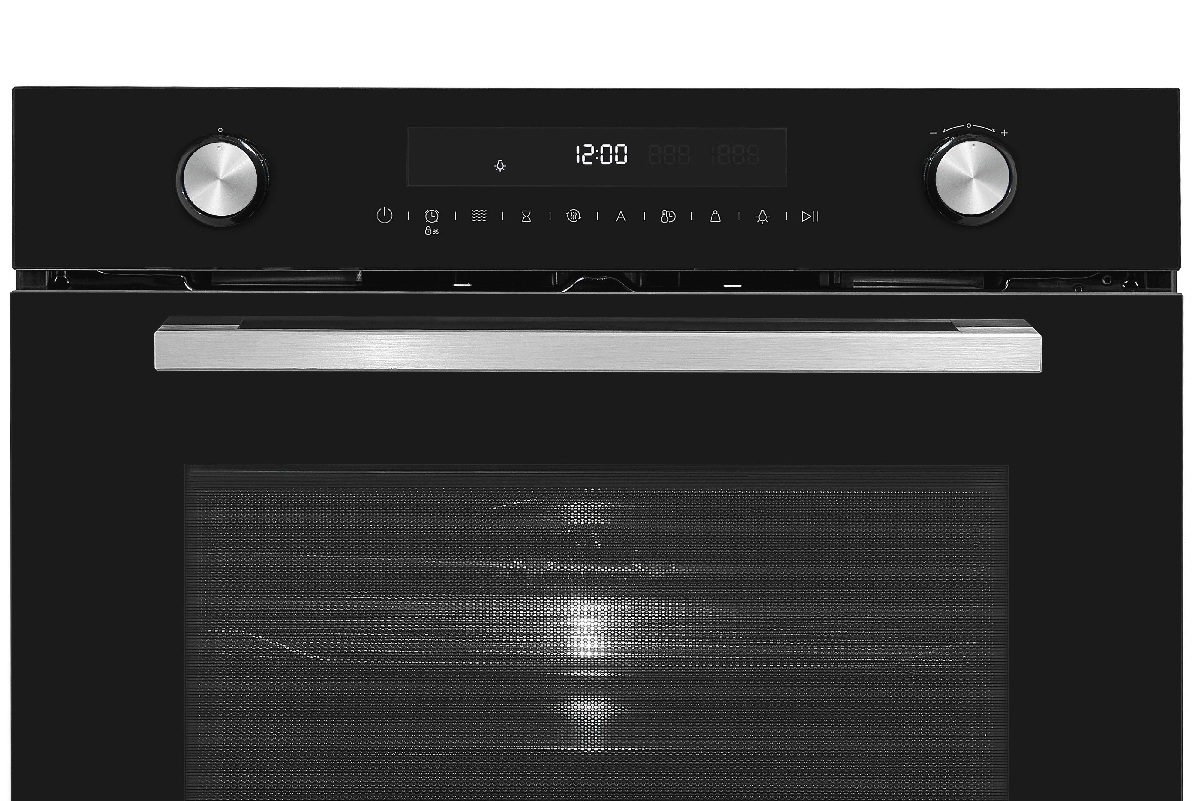 vonReiter Einbau-Mikrowelle VREBM 4650-3, Mikrowelle mit Backofenfunktion, Heißluft, Grill, Auftaufunktion, 50,00 l, Touch-Control