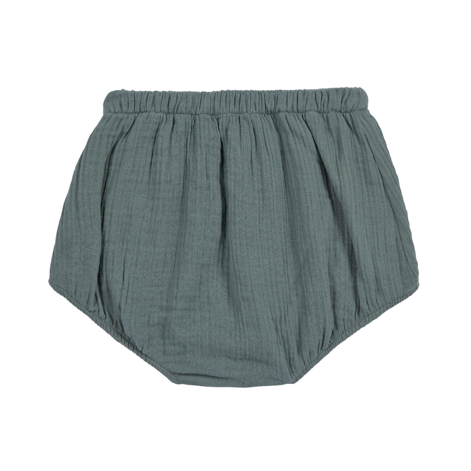 Musselin Baby Hose - Bio Baumwolle, Petrolgrün
