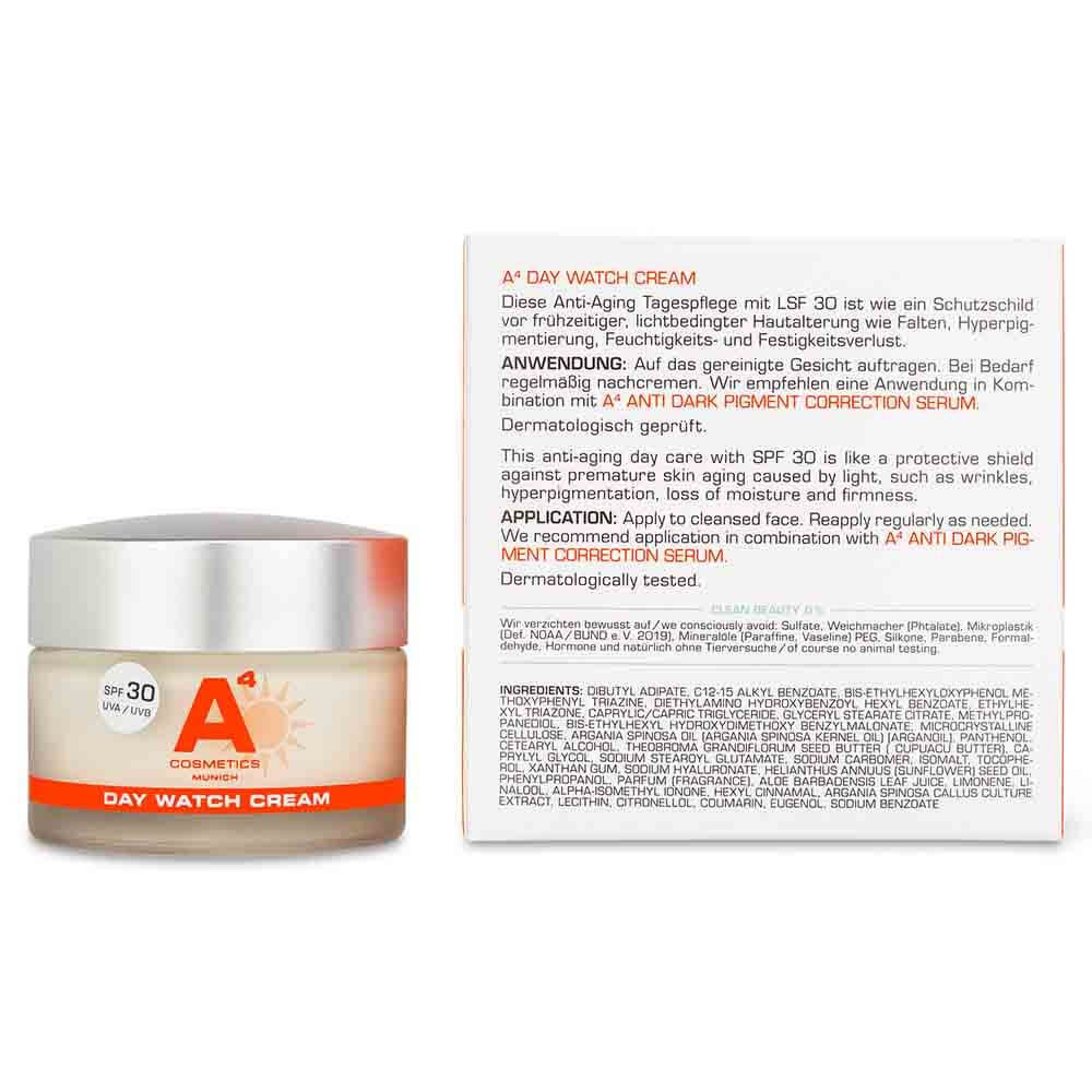 A4 Cosmetics Gesichtspflege Day Watch SPF 20 - Anti-Aging Tagespflege