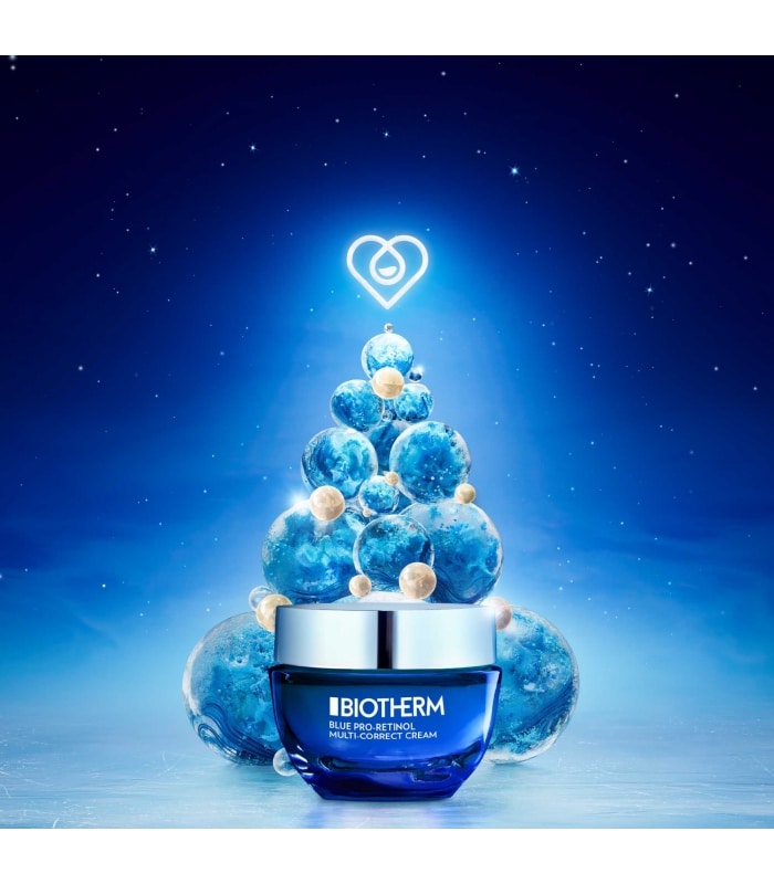BIOTHERM-BLUE PRO-RETINOL MULTI-CORRECT CREAM-Crème pro-rétinol anti-âge et anti-rides