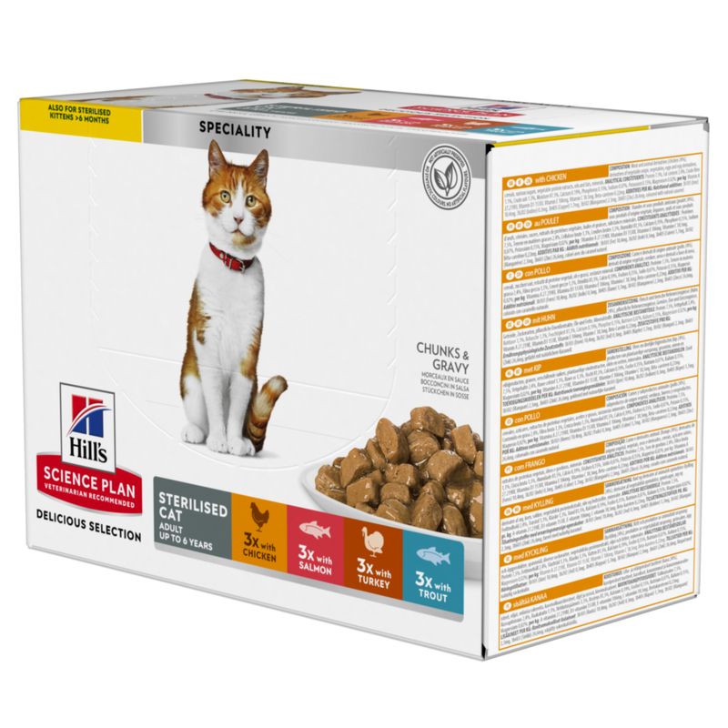 Sparpaket Hill's Science Plan Adult Sterilised 24 x 85 g | bitiba