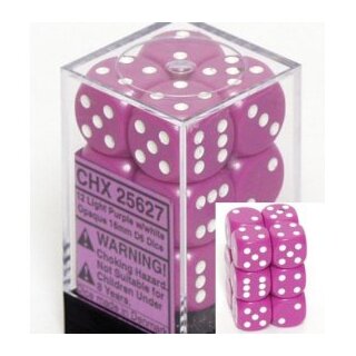 Light Purple-White 12xW6 16mm (Undurchsichtig)