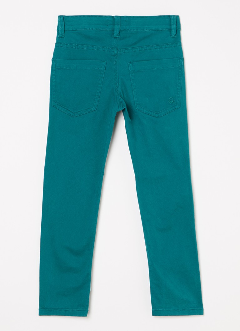 Benetton  Slim fit jeans met gekleurde wassing