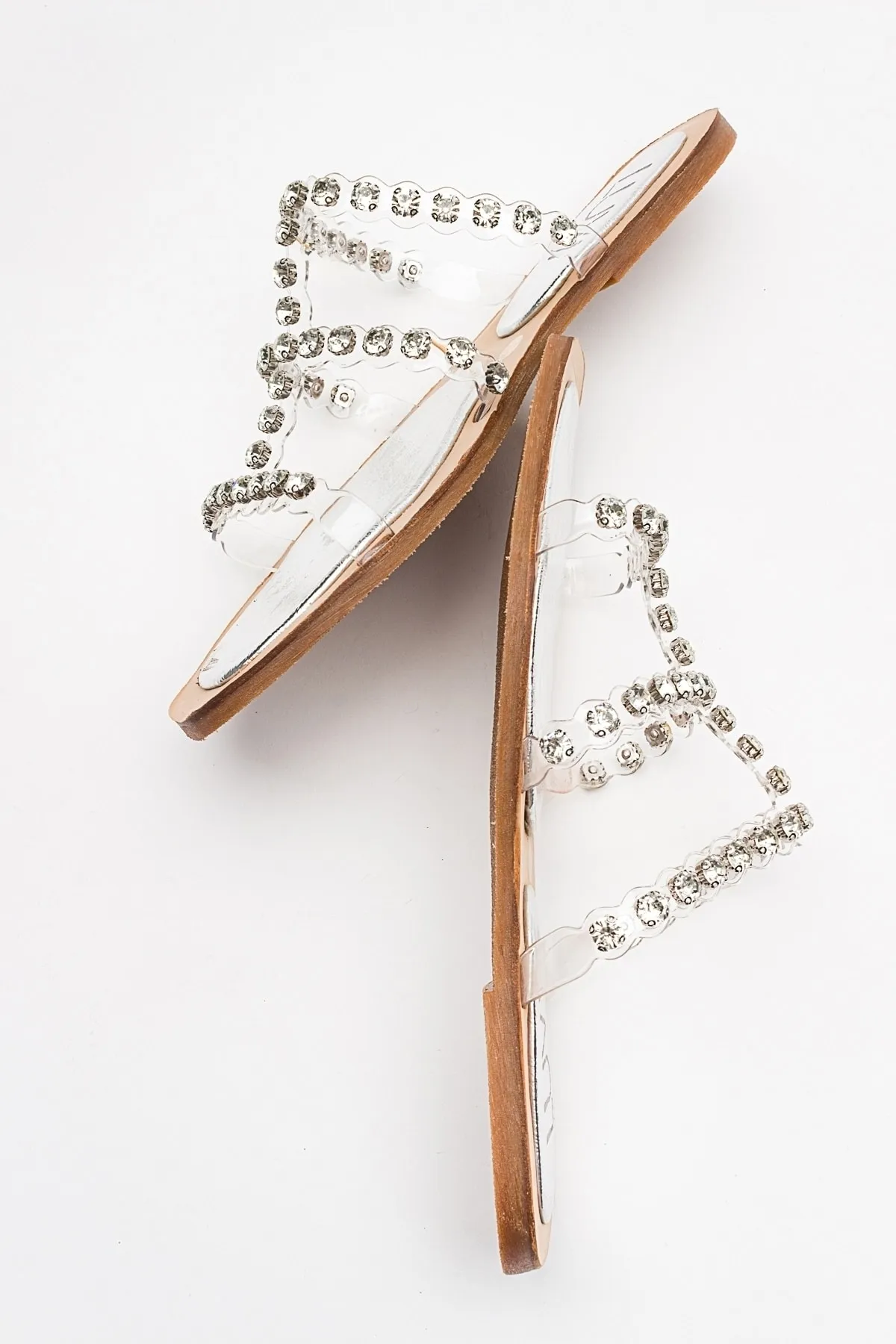 LuviShoes  FLEP Silver Stone Damen-Hausschuhe