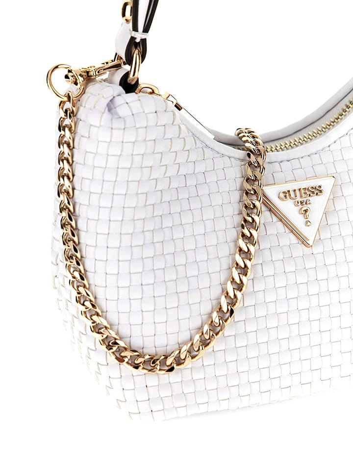 Guess Schultertasche in Weiß - (B)34 x (H)20 x (T)12 cm günstig kaufen onesize