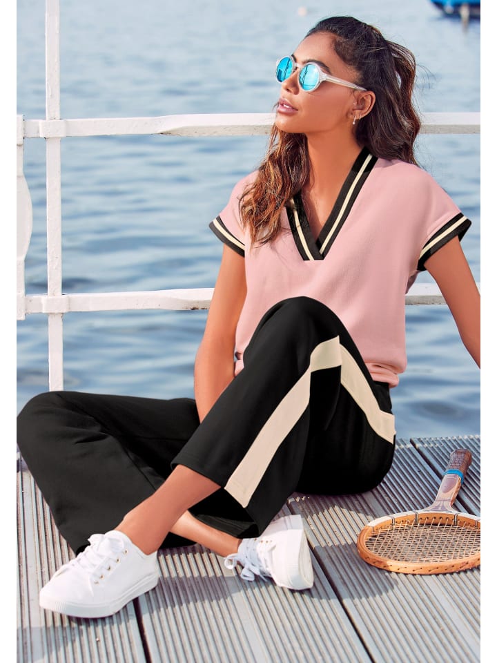 LASCANA Pullunder in rosé günstig kaufen