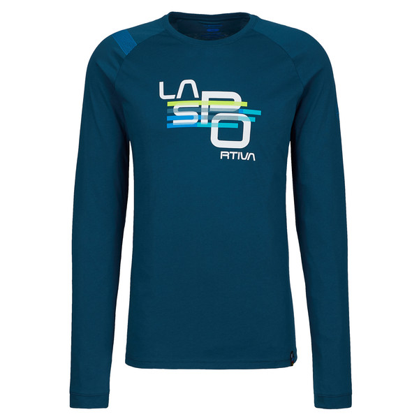 STRIPE CUBE LONG SLEEVE M Herren - Langarmshirt