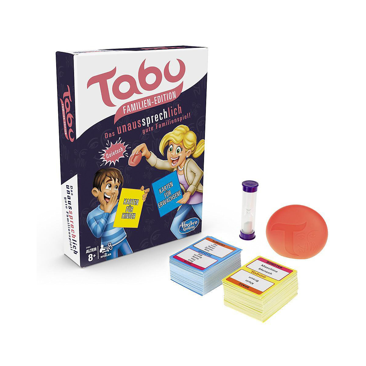 Tabu Familien-Edition, Brettspiel ab 8 Jahren