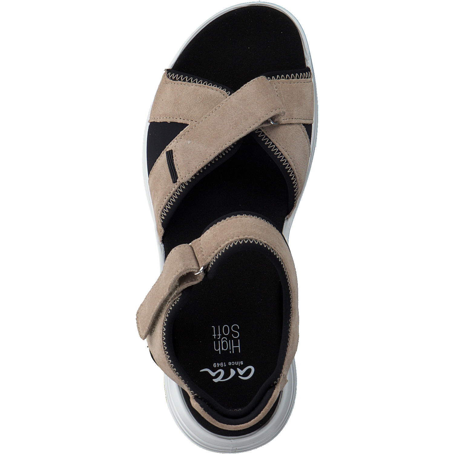 Ara Panama 28607, Klassische Sandalen, Damen, sand