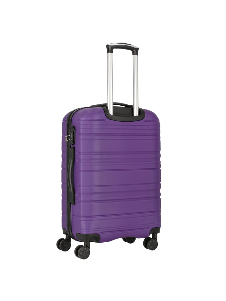 Check.In Paradise 4 Rollen Kofferset 3-teilig in aubergine günstig kaufen onesize