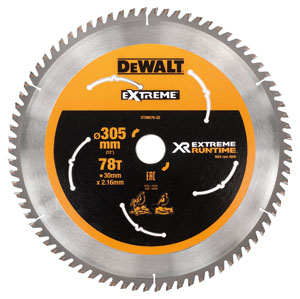 DeWalt DT99576-QZ XR körfűrészlap 305 mm x 30 mm 78 fogú CSB