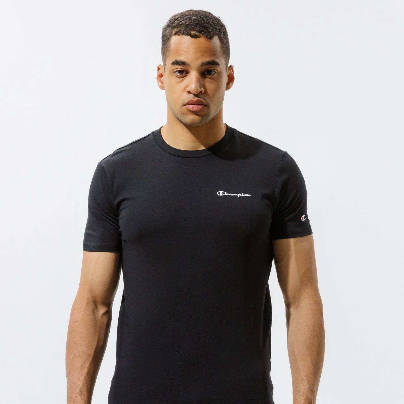 CHAMPION T-SHIRT CREWNECK T-SHIRT Schwarz