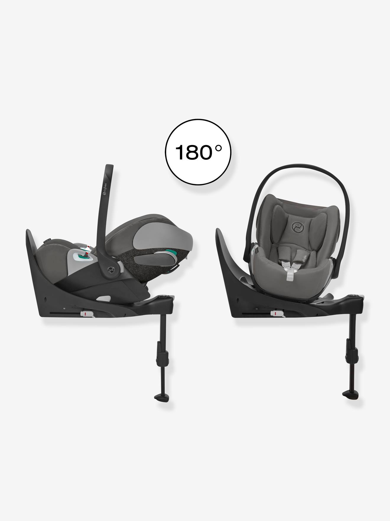 Siège-auto coque CYBEX Platinum Cloud Z2 i-Size 45 à 87 cm, équivalence groupe 0+ bleu (nautical blue)