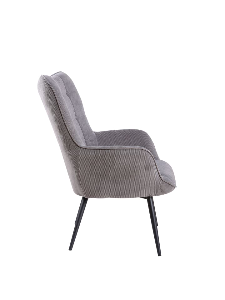 byLiving Sessel UTA in Grau günstig kaufen onesize