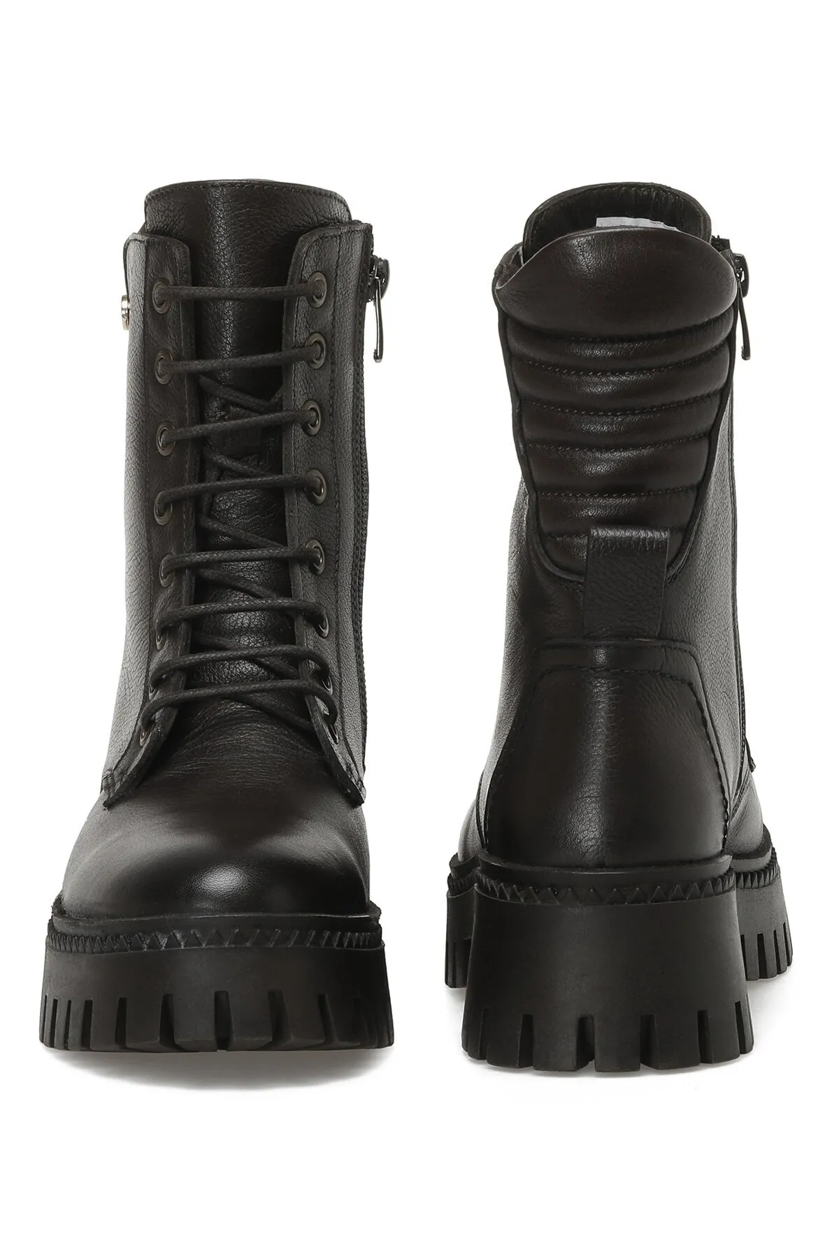 İnci  Sandey.z 2pr Braune Bikerstiefel für Damen